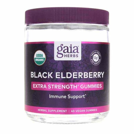 Black Elderberry Extra Strength Gummies, GH